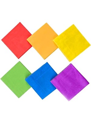 Guardanapo Descartavel 20x22cm com 50 unidades Dourado