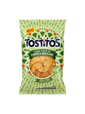 Salgadinho de Milho Toque de Pimenta Mexicana Tostitos Pacote 110g