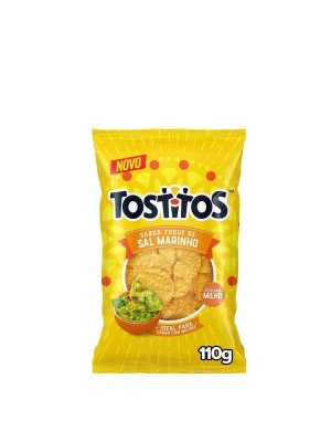 Salgadinho de Milho Toque de Sal Marinho Tostitos Pacote 110g