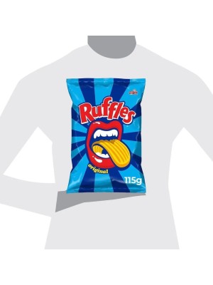 Salgadinho Batata Frita Ondulada Ruffles Original 115g 