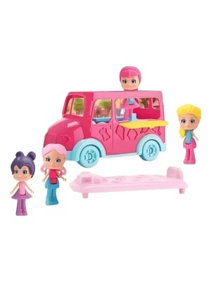 Food Truck Diver Massa Com Boneca + Massinhas Brinquedo Menina