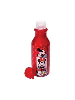 GARRAFA 500ML RETRO MINNIE 6,8X20,2CM UN. PLASUTIL