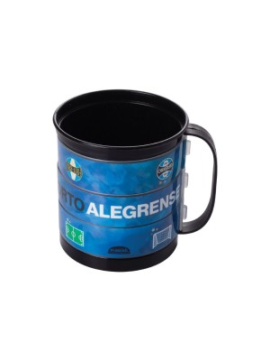 Caneca Grêmio Infantil Plasútil 300ml – Original, Leve e Divertida, Ideal para Crianças