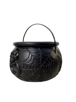 Caldeirão G Bruxa Preto 13,5x20x20cm