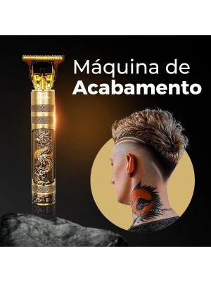 Máquina de Acabamento Profissional Dragão IWOO Bivolt Automática com Lâminas de Alta Precisão e Design Ergonômico