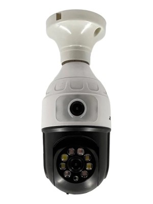 Câmera de Segurança IP Wi-Fi Lâmpada 360º Full HD Visão Noturna JT-9696