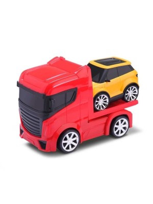 Caminhão Guincho Top Motors Brinquedo Infantil Resistente com Guincho Funcional Educativo