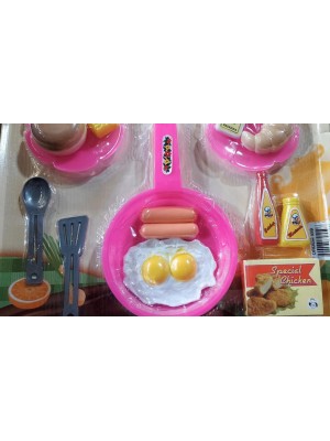 Cartela Kitchen Set Brinquedo Infantil Utensílios de Cozinha Educativos