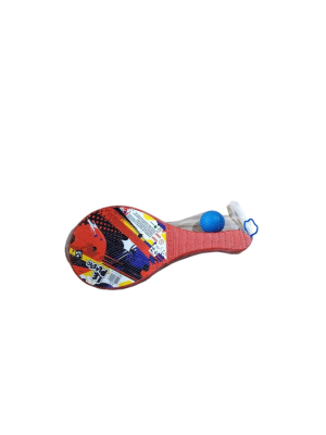 Jogo Frescobol Infantil e Adulto  – Raquetes de Plástico + Bola