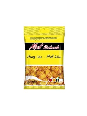 Bala Recheada de Mel 100g Un. Sabor Delicioso e Cremoso Ideal para Consumo Diário, Festa e Lembrancinhas Personalizadas