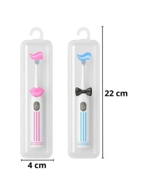 Porta Escova de Dente 22,5x3,5cm Estojo Protetor de Escovas Compacto, Higiênico e Resistente para Viagem, Academia e Uso Diário