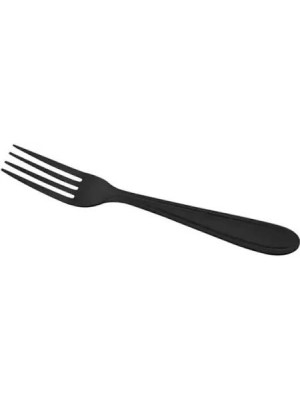 Garfo de Mesa Sunshine Black 19,5 cm Inox Preto Fosco Linha Premium Ergonômico