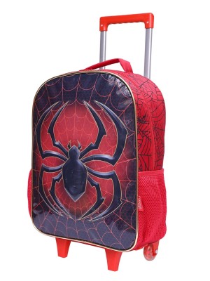 Mochila Infantil com Rodinha Kit com Lancheira Térmica e Estojo Escolar Menino Super-Herói Resistente e Confortável