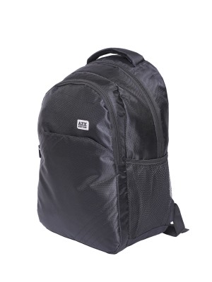 Mochila AZX Laptop Reforçada em Poliéster Resistente para Notebook até 15,6” com Alças Acolchoadas e Bolso Frontal Organizador