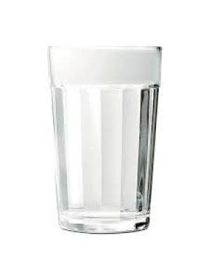 Copo Americano Long Drink 300ml – Vidro Reforçado, Design Clássico com Relevos, Ideal para Sucos, Drinks, Refrigerantes e Bebidas Geladas