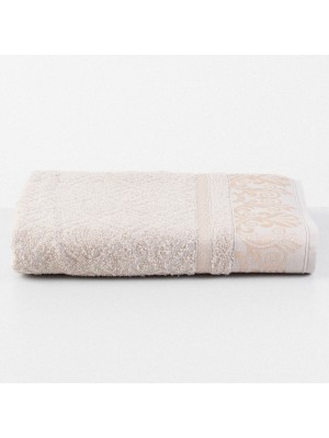 Toalha de Rosto Açores 90x50cm 176g Cinza Caki Macia e Alta Absorção