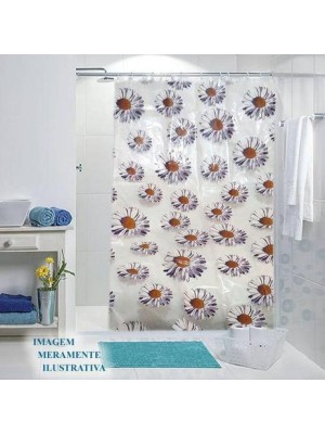 CORTINA BOX VISOR MARGARIDA 1,38X2,00M