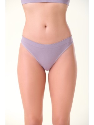 Calcinha Lavanda Tanga Baixa Sem Costura Adulto G Conforto Diário, Toque Suave e Modelagem Anatômica para Roupas Justas