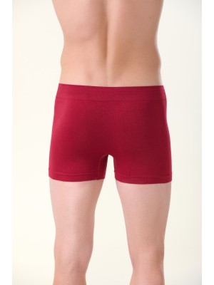 Cueca Boxer Adulto Vermelho M Masculina com Tecido Macio, Cós Reforçado e Modelagem Anatômica para Conforto Diário e Excelente Ajuste ao Corpo