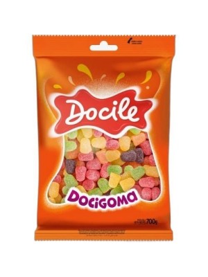 Bala de Goma Sino Sortido 700g – Gomas Macias Açucaradas Coloridas Sabores Frutados para Festas, Lembrancinhas e Revenda