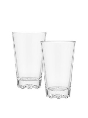 Copo de Vidro 235ml Conjunto com 3 Peças Transparente Triunfo – Copos Resistentes para Água, Suco e Bebidas em Geral