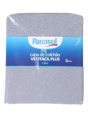 Capa de Colchão VestFácil Plus Casal Especial 1,38x1,88x30cm Ajuste Perfeito Proteção e Conforto
