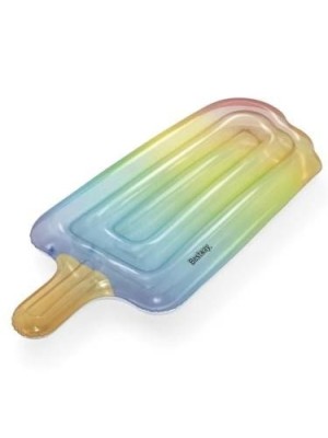 Boia picolé flutuante inflável 1,85x89cm gigante para piscina, praia e lazer no verão