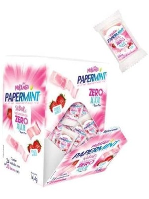 PAPERMINT MORANGO C/24 UN.