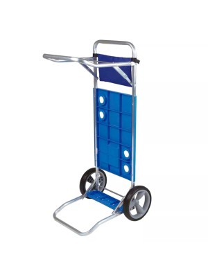 CARRINHO DE PRAIA DE ALUMINIO UN.