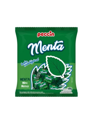 Bala Menta, mastigável e super refrescante 400G