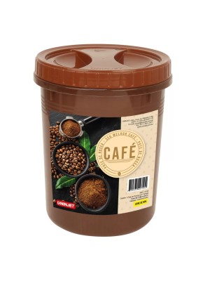 POTE DE ROSCA 2L DE CAFE UN.