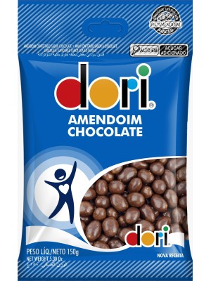 AMENDOIM CHOCOLATE 150G UN.