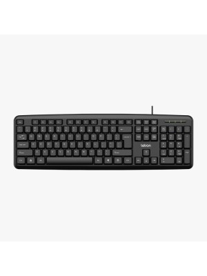 TECLADO PADRAO ERGONOMICO MODELO ABNT PRETO DAY BY DAY LETRON