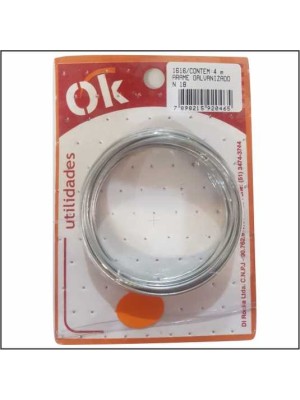 OK ARAME GALVANIZADO 4M N.18 UN.