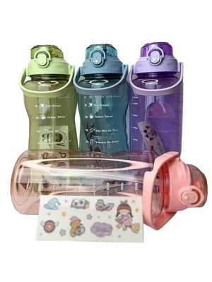 GARRAFA DE PLASTICO C/ADESIVOS 2000ML UN. RIO TIJUCAS